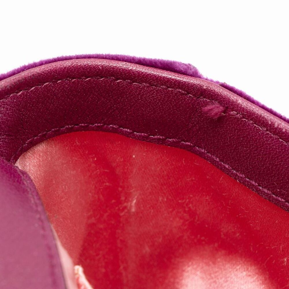 Gucci Matelasse Velvet GG Marmont Mini Flap  Bag - Picture 11 of 15